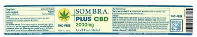 Label (Sombra Ct Plus 4oz  2000mg)